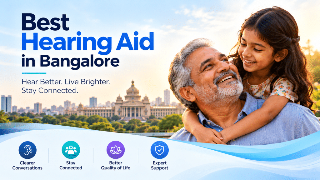 Best hearing aid in Bangalore – digital and rechargeable hearing aids at Hear Again Clinics
