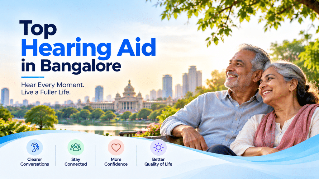 Top hearing aid in Bangalore – digital and rechargeable hearing aids at Hear Again Clinics